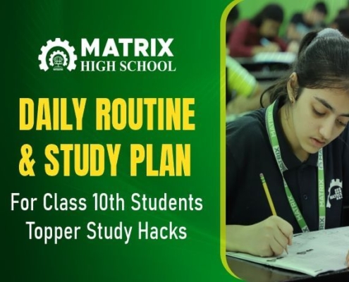 Study Plan for Class 10th Student