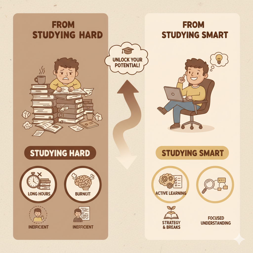 From Studying Hard to Studying Smart