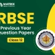 RBSE Previous Year Question Papers Class 12