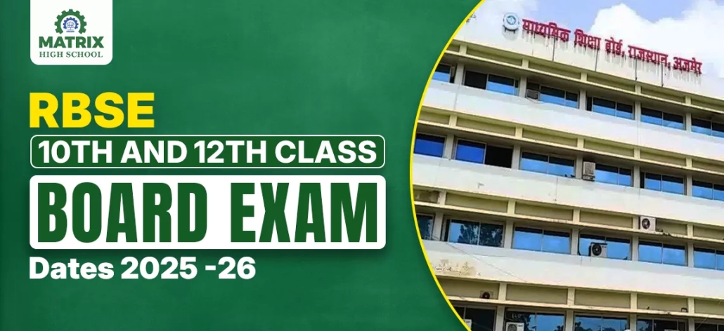 RBSE 10th & 12th Board Exam Date Sheet 2026