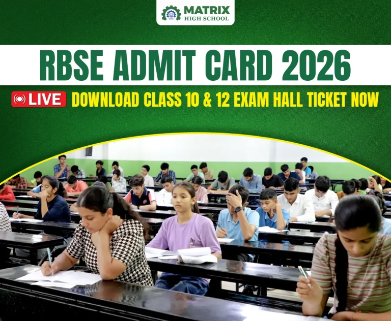 RBSE Admit Card 2026 LIVE:  Download Class 10 & 12 Exam Hall Ticket Now