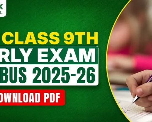 RBSE Class 9 Syllabus 2025-26 (All Subjects)