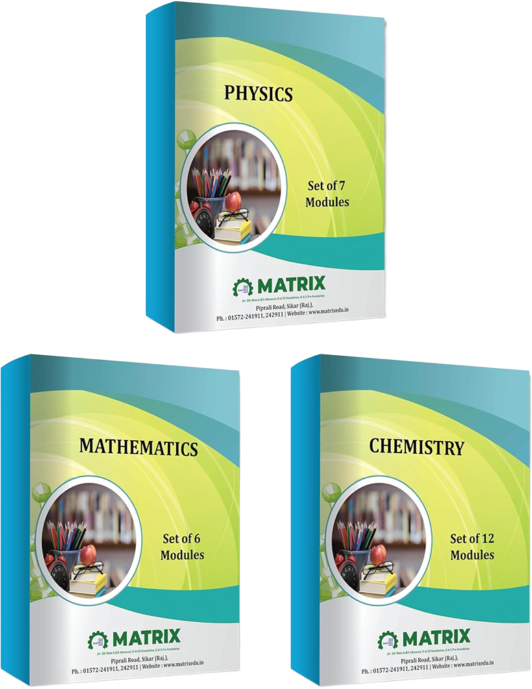 Matrix JEE Physics, Chemistry, Mathematics Modules