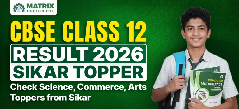 CBSE Class 12 Result 2026 Sikar Topper: Check Science, Commerce, Arts Topper Result