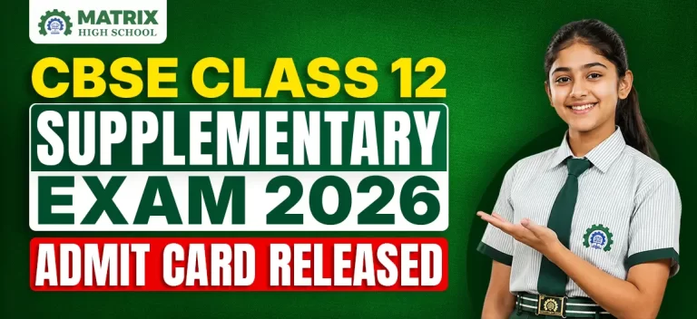 CBSE Class 12 Supplementary Exam 2026 Admit Card Released: Check Link to Download