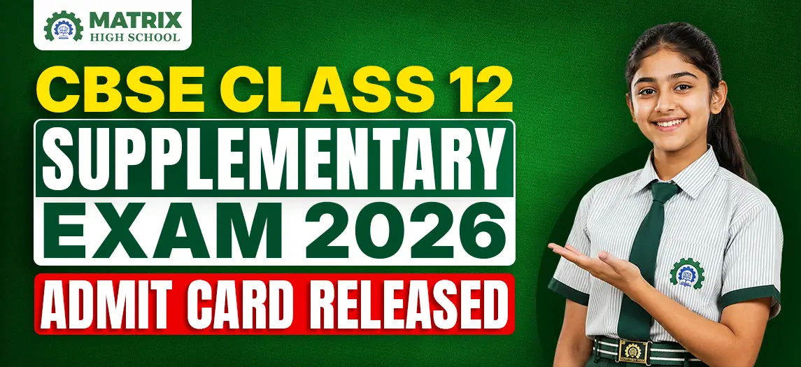 CBSE Class 12 Supplementary Exam 2026 Admit Card Released