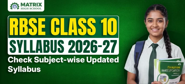 RBSE Class 10 Syllabus 2026-27: Check Subject-wise Updated Syllabus