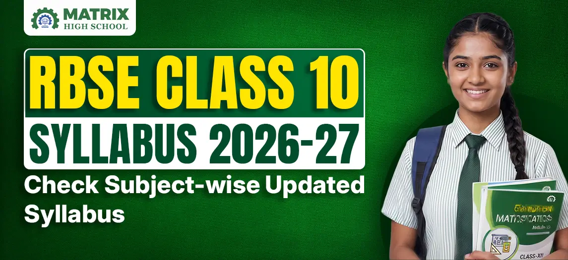 RBSE Class 10 Syllabus 2026-27 Check Subject-wise Updated Syllabus
